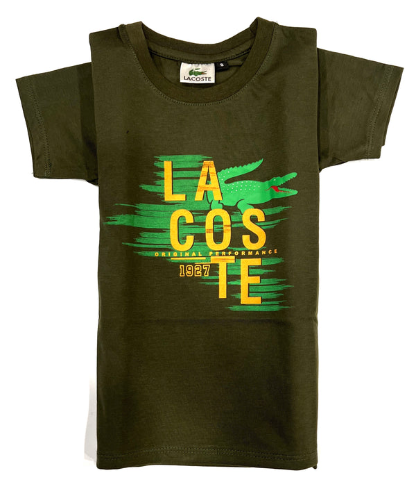 Lacoste Print Tee For Kids