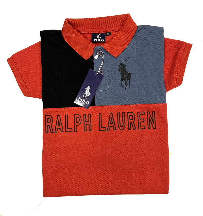 Color Block Cool Kids Polo T shirt