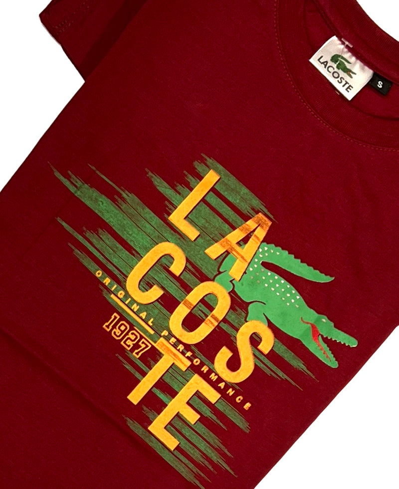 Lacoste Print Tee For Kids
