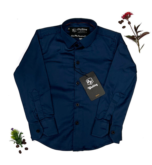 Trendy Blue Shirt For Kids