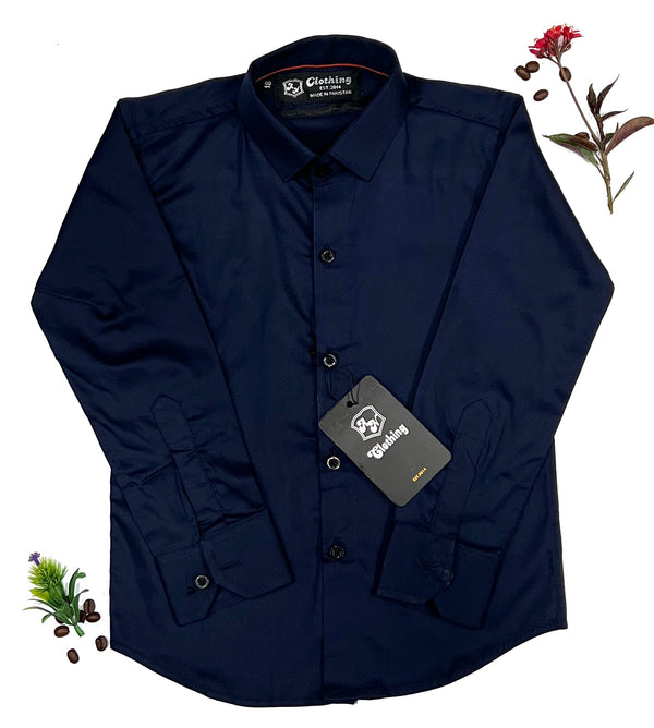 Trendy Navy Blue  Shirt For Kids