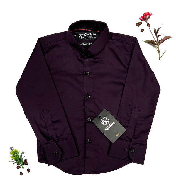 Trendy purple Shirt For Kids