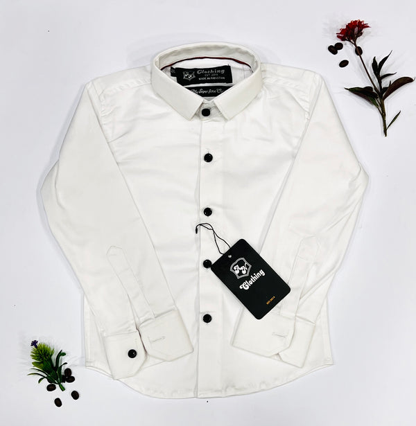 Trendy White Shirt For Kids