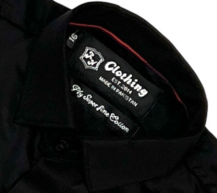 Trendy Black  Shirt For Kids