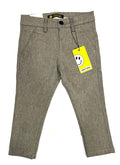 Kids Gray Formal Cotton Chinos
