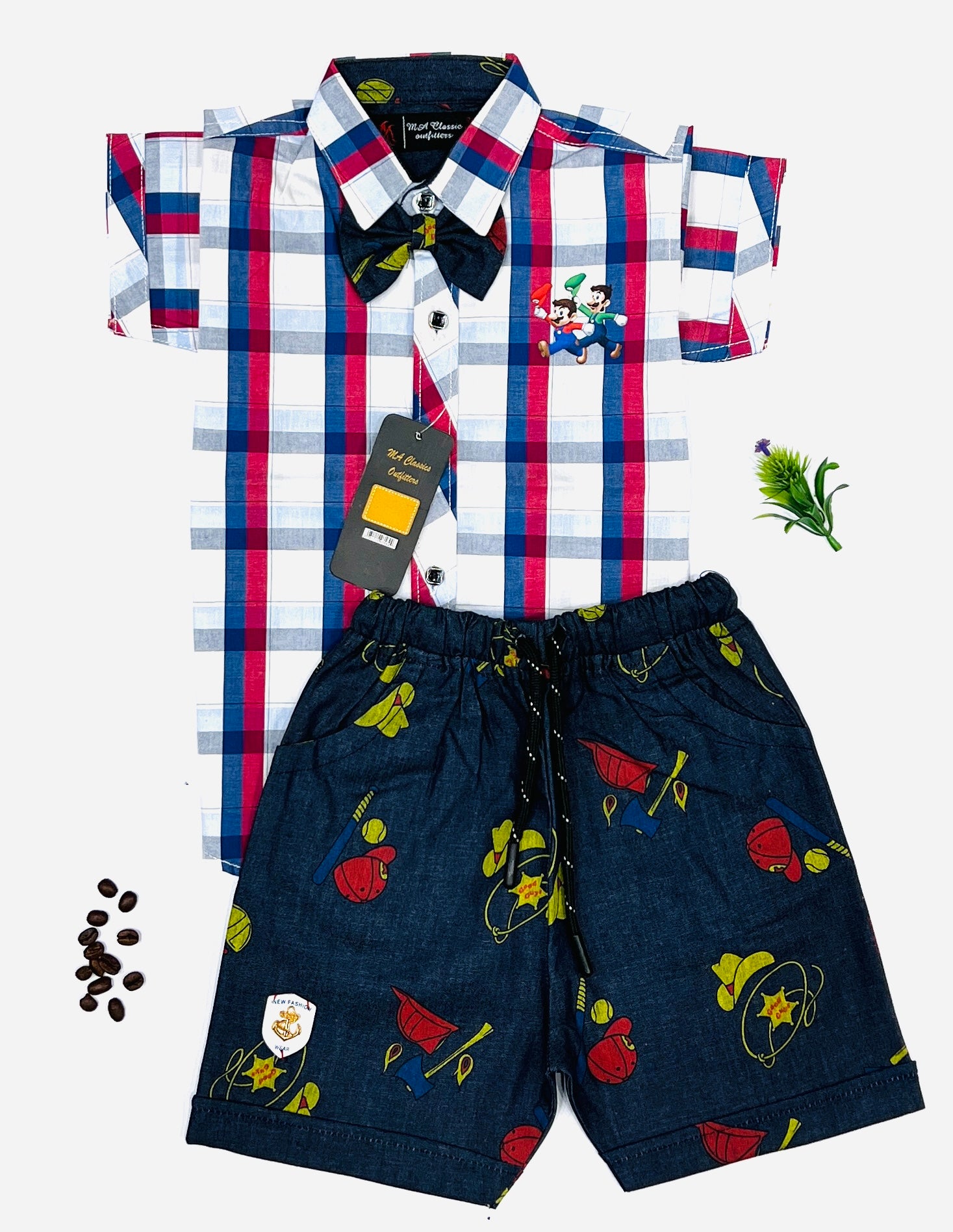 Boy's Half Sleeves 2 piece Suits