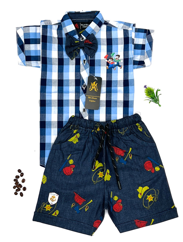 Boy's Half Sleeves 2 piece Suits