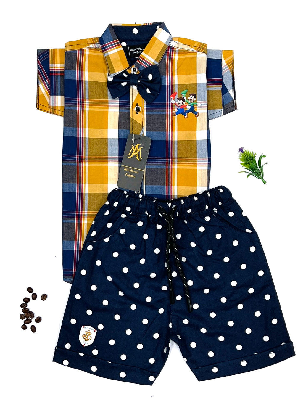 Boy's Half Sleeves 2 piece Suits