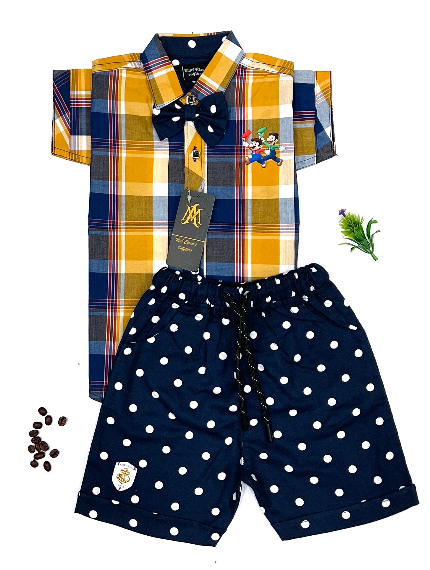 Boy's Half Sleeves 2 piece Suits