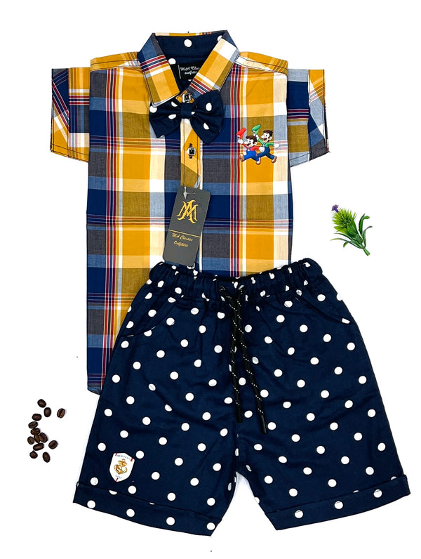 Boy's Half Sleeves 2 piece Suits