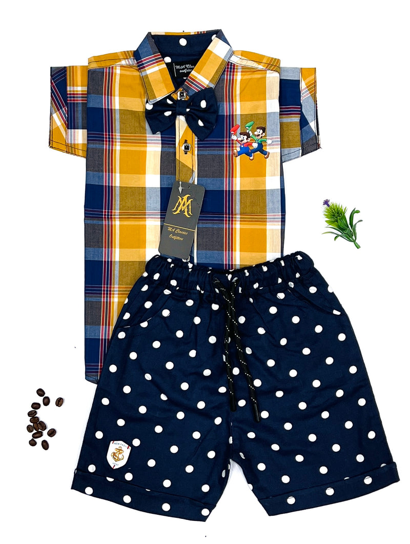 Boy's Half Sleeves 2 piece Suits