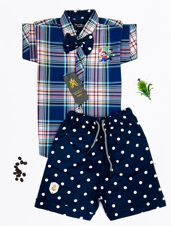 Boy's Half Sleeves 2 piece Suits