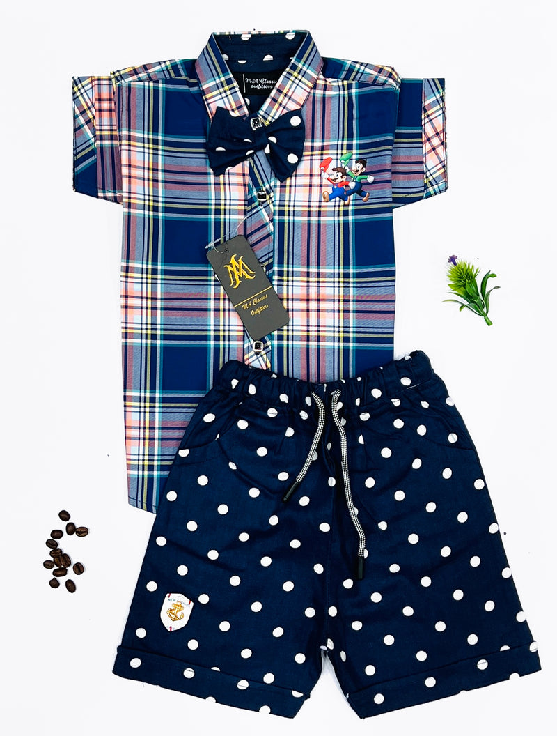 Boy's Half Sleeves 2 piece Suits