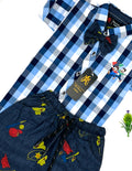 Boy's Half Sleeves 2 piece Suits