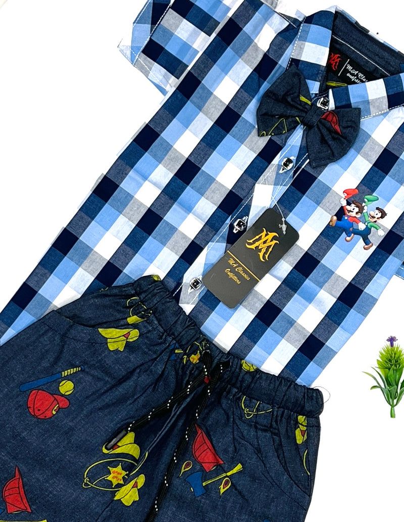 Boy's Half Sleeves 2 piece Suits