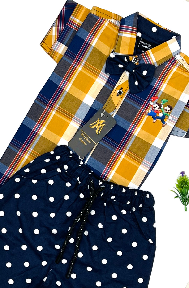 Boy's Half Sleeves 2 piece Suits