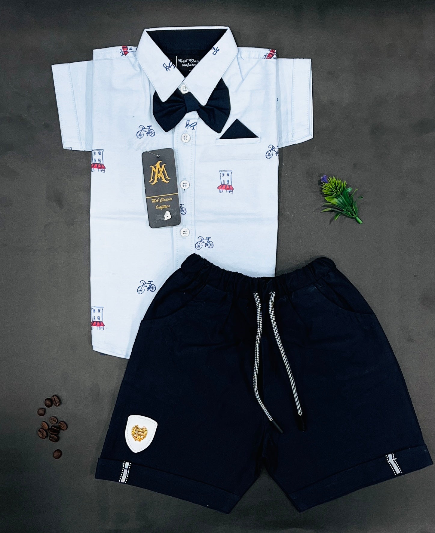 Boy's Half Sleeves 2 piece Suits
