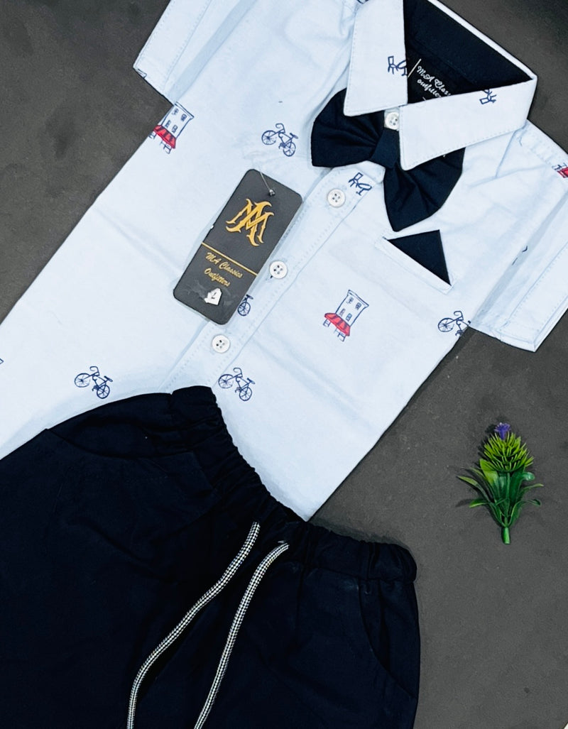 Boy's Half Sleeves 2 piece Suits
