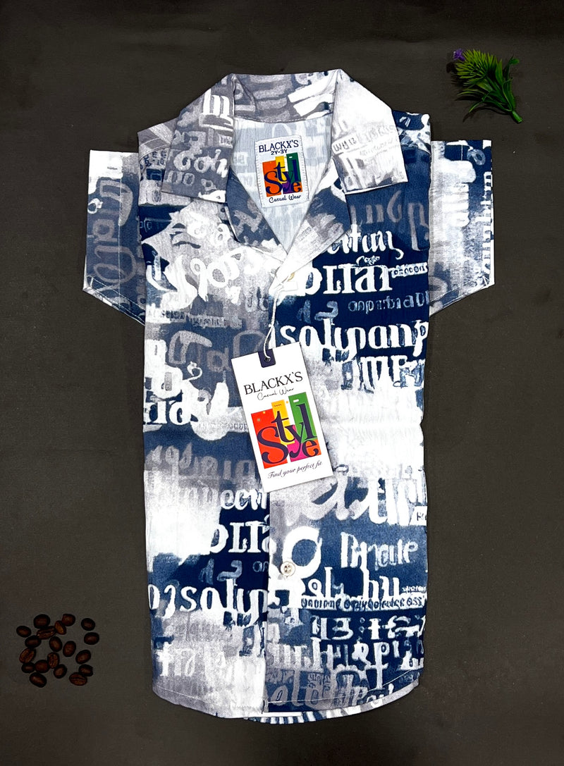 Kid's Cool Half Sleeves Shirt