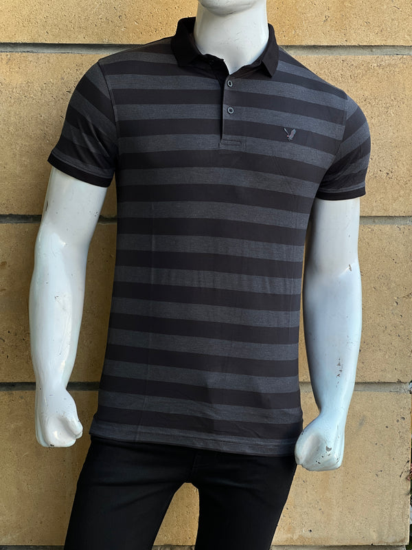 Trendy Stripes Polo T shirt