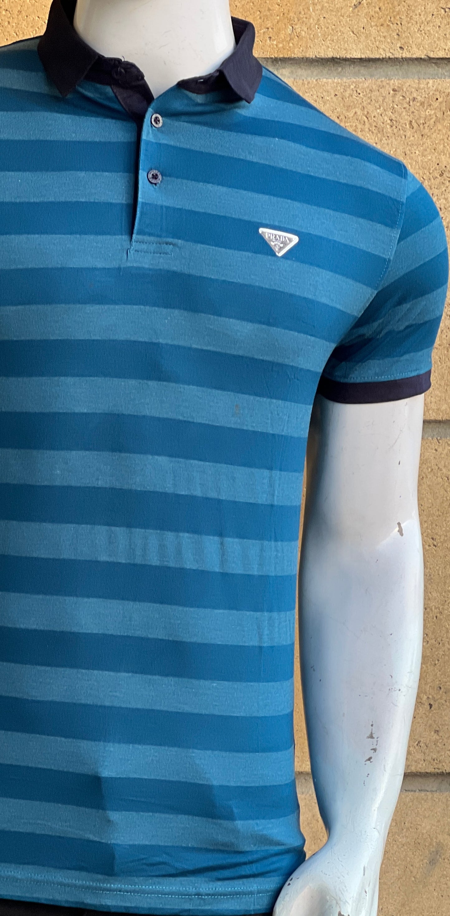 Trendy Stripes Polo T shirt