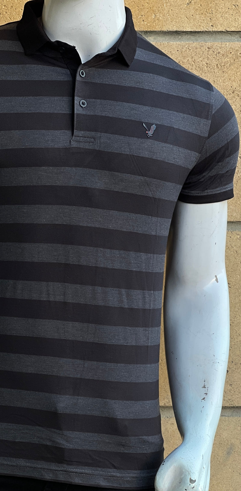 Trendy Stripes Polo T shirt