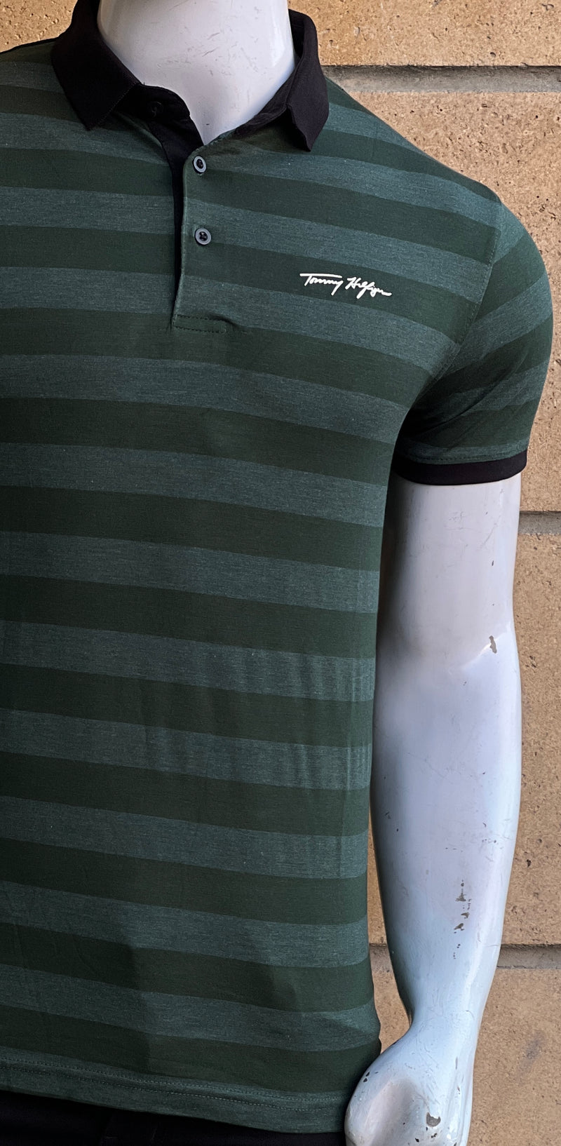 Trendy Stripes Polo T shirt