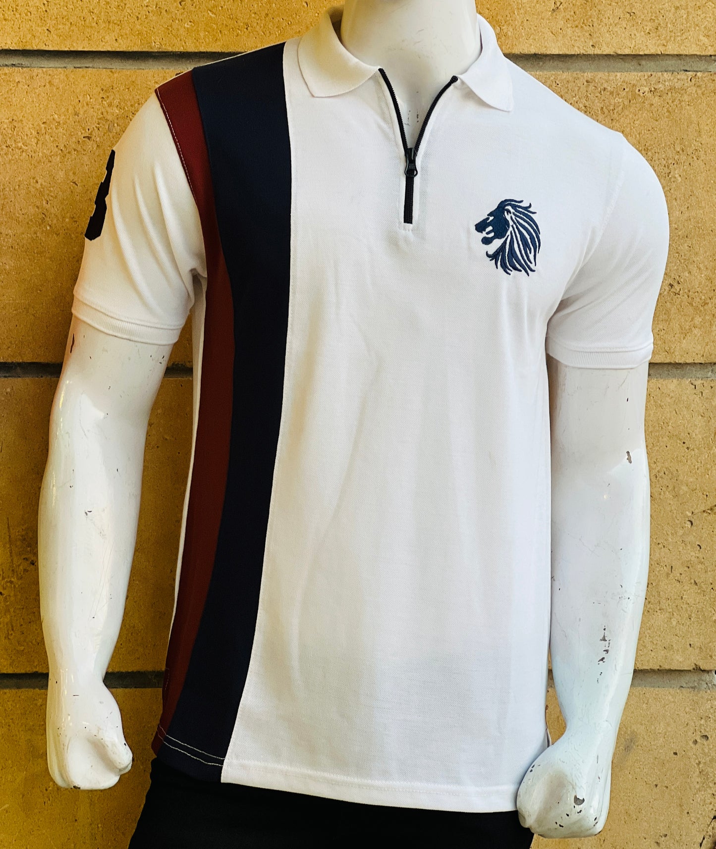 Premium Zip Fashion Polo For Men's