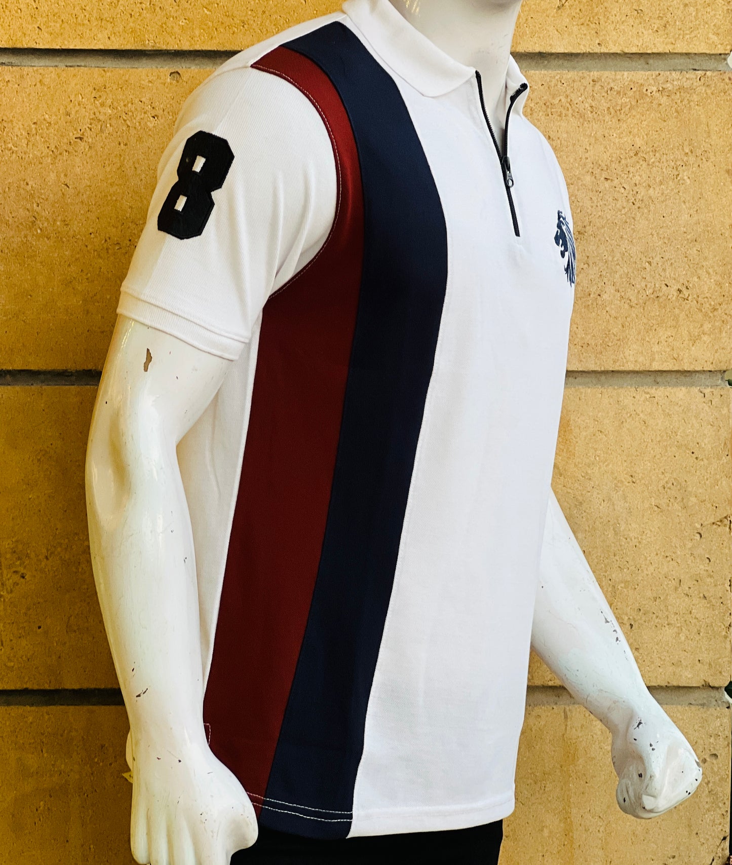 Premium Zip Fashion Polo For Men's