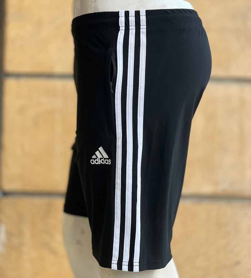 Black Stripes Adidas Drift Short