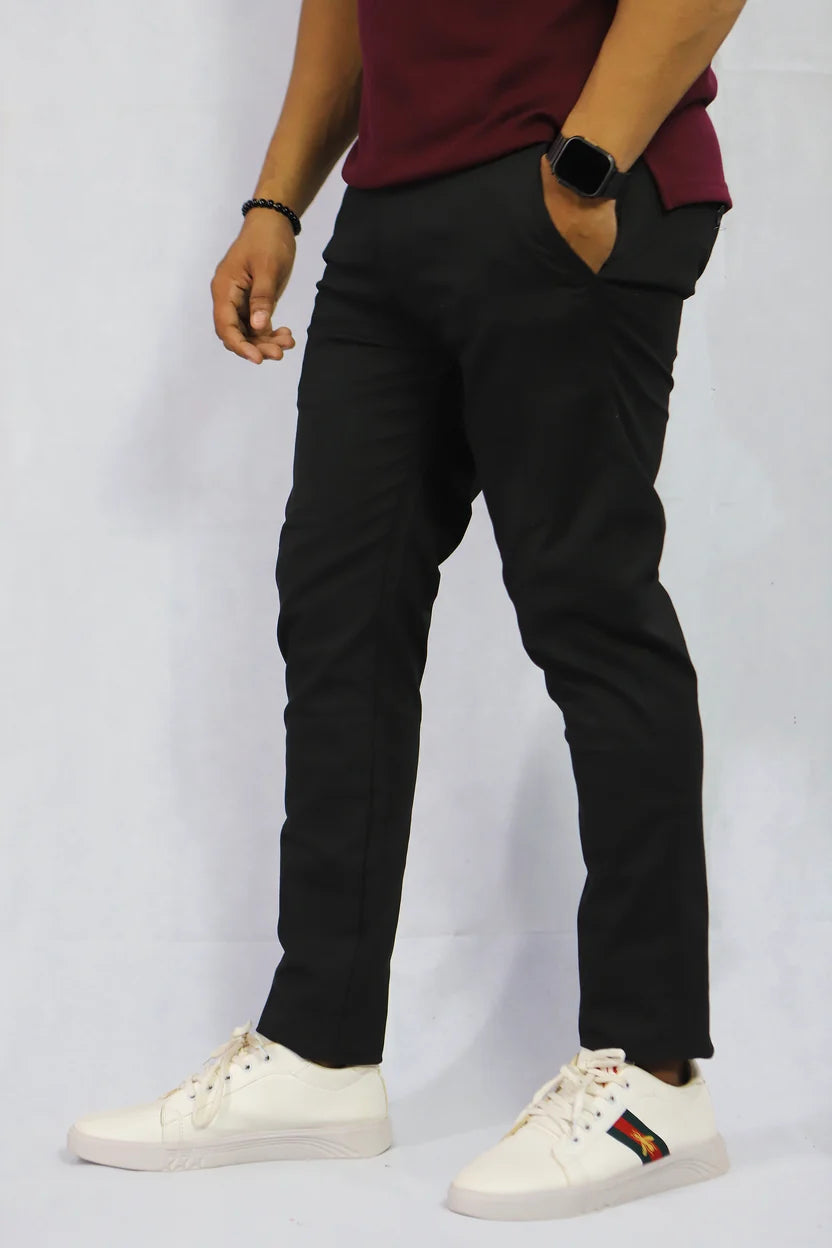 Premium Men's Slim Fit Cotton Chinos Pants
