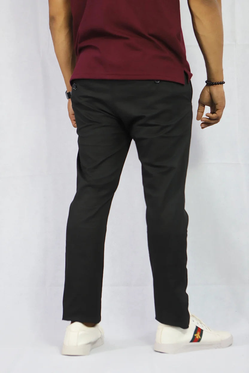 Premium Men's Slim Fit Cotton Chinos Pants