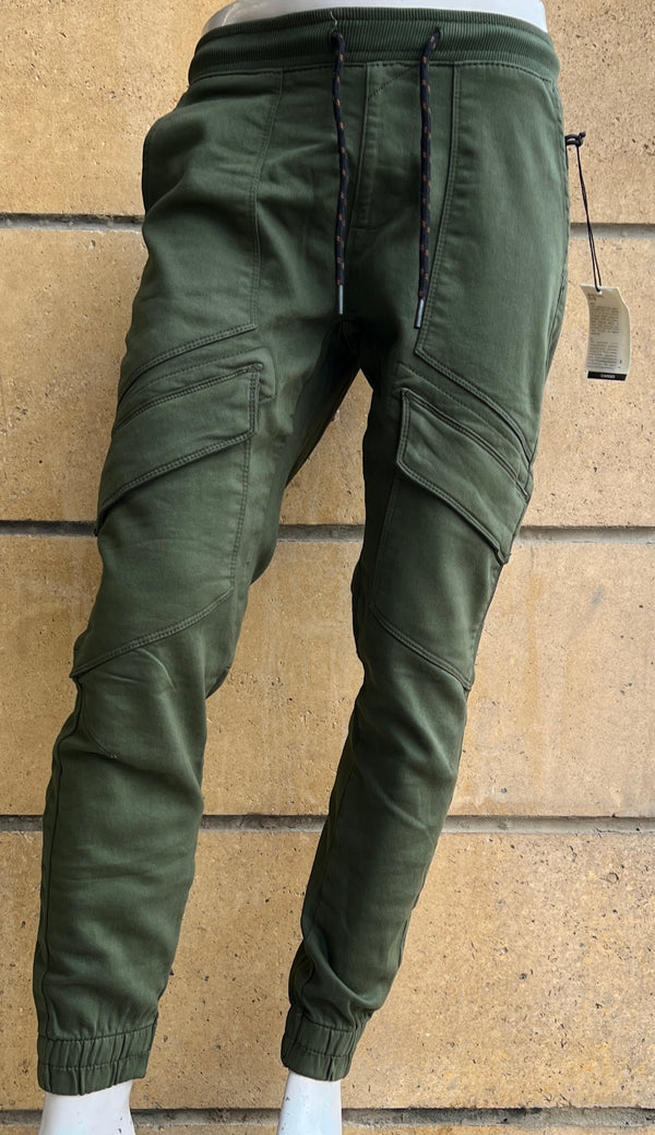 Premium Green Casual 6 pocket Cargo