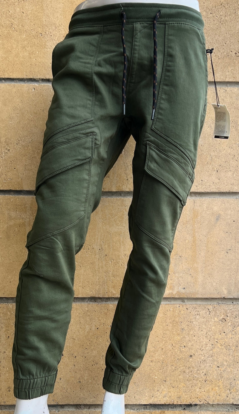 Premium Green Casual 6 pocket Cargo