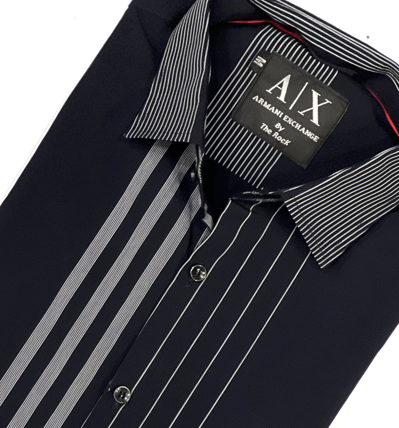 Cotton Fabric Stripes Shirt