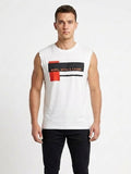 Men’s Muscle White Tank top sando