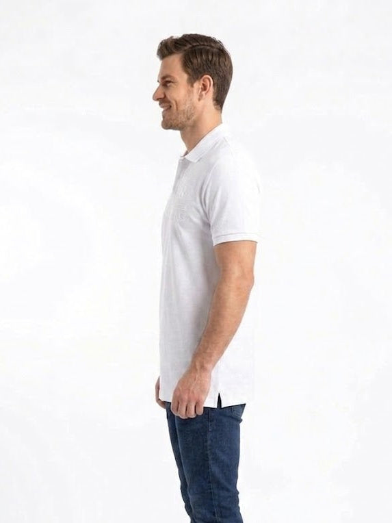 Urban Signature Men's Polo with Grid 'B' Logo