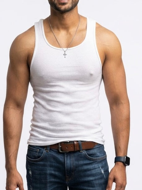 Men's Premium Quality Cotton Vest (Pack OF 3)