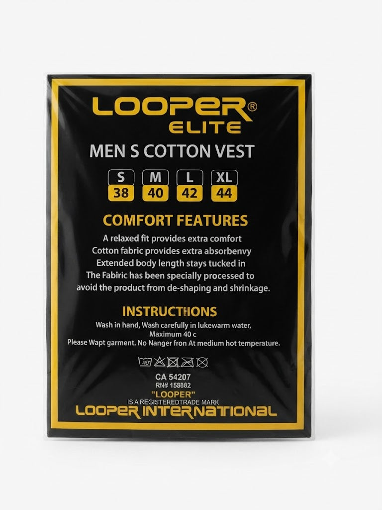 Men's Premium Quality Cotton Vest (Pack OF 3)