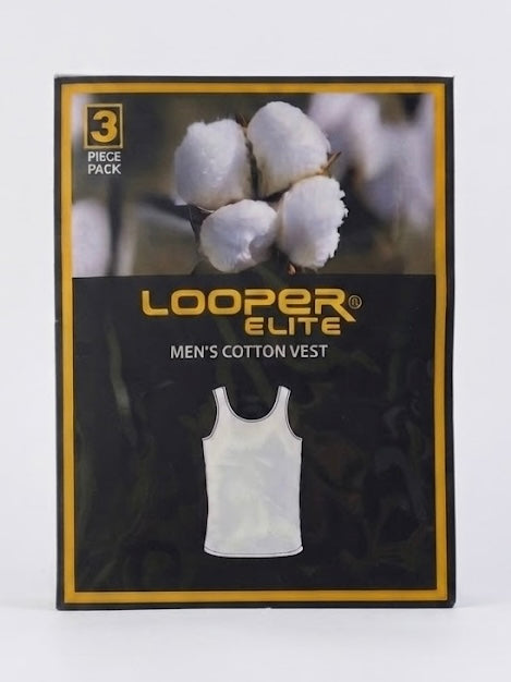 Men's Premium Quality Cotton Vest (Pack OF 3)