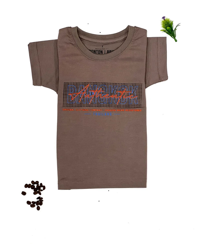 Boys Graphic Printed Cotton Tee