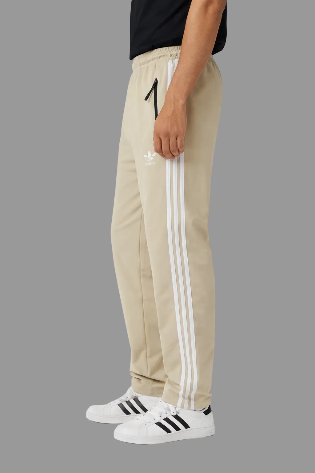 Imported Statement Side-Stripe Athletic Joggers