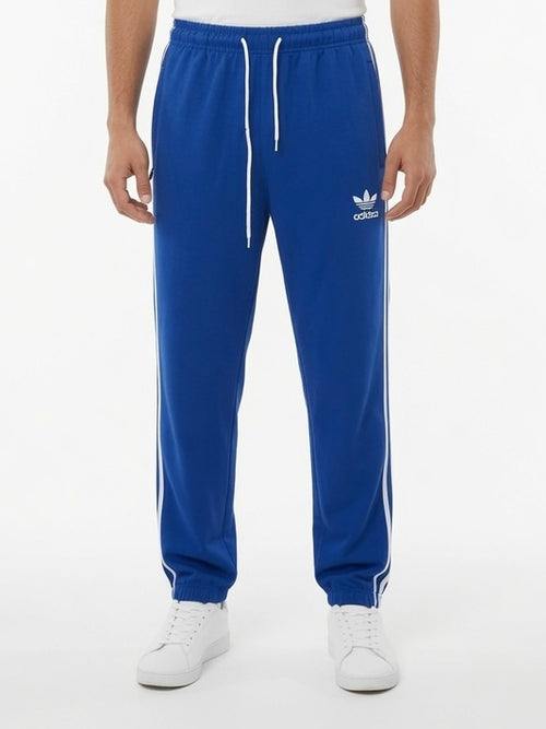 Athletic Sporty Trouser with White Side Stripes