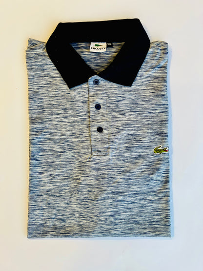 Plus Size Lacoste Gray Polo