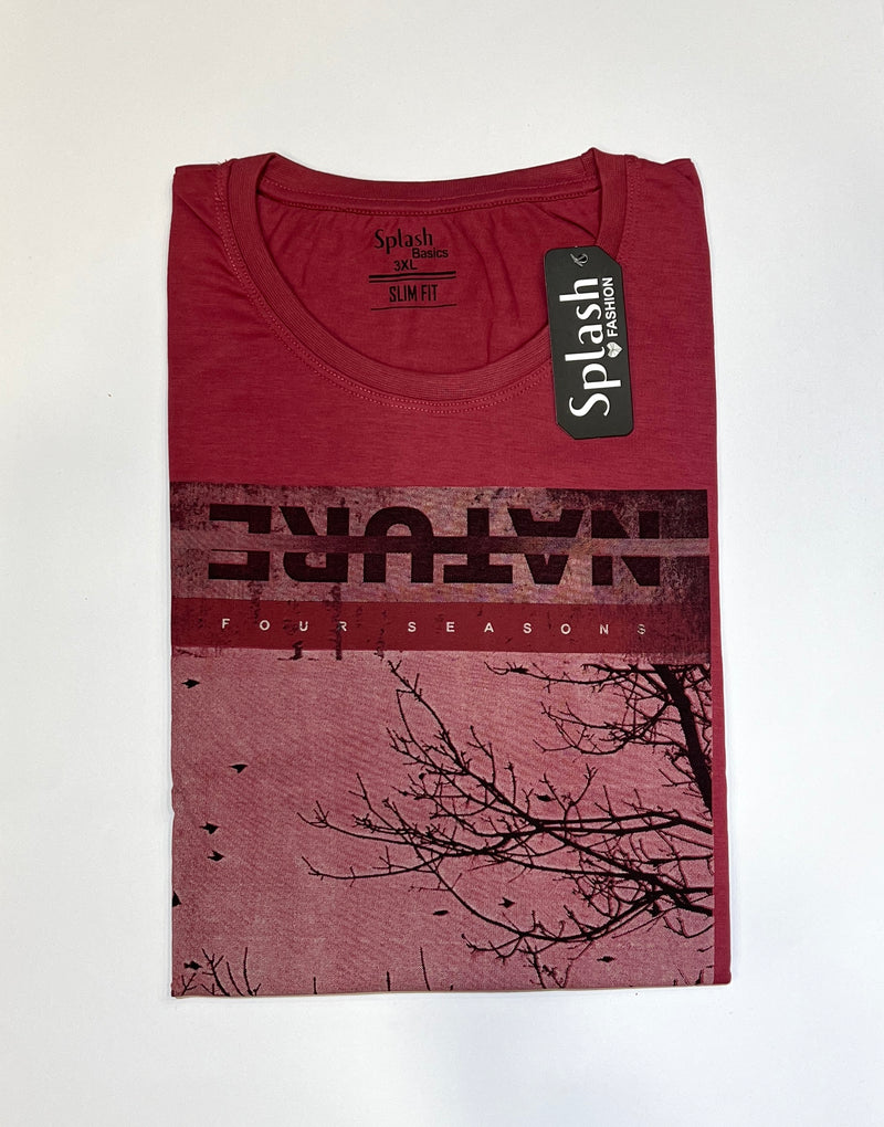 Tea Pink Top quality T shirt