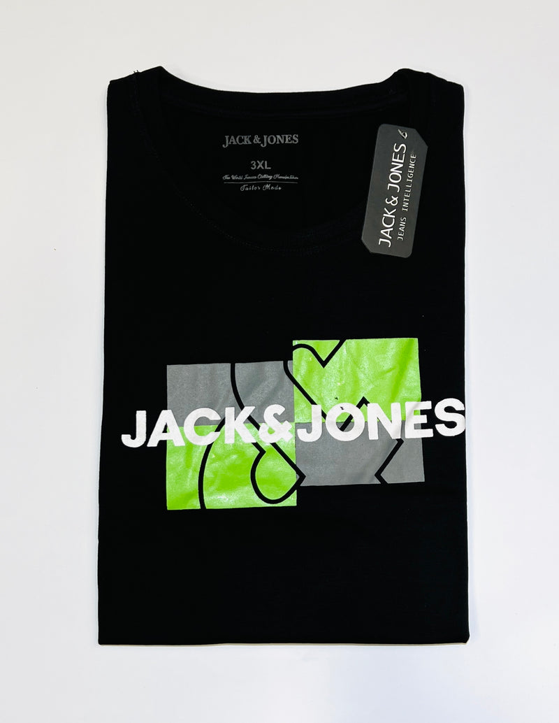 D Black Relax Fit T shirt 2xl to 4xl