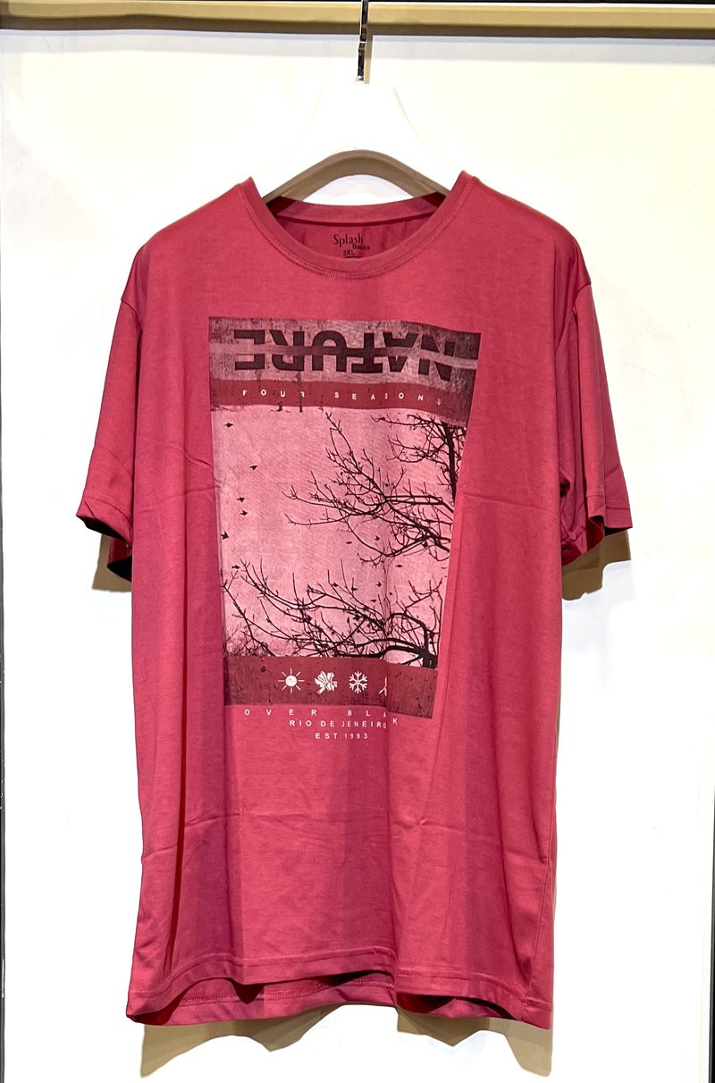 Tea Pink Top quality T shirt