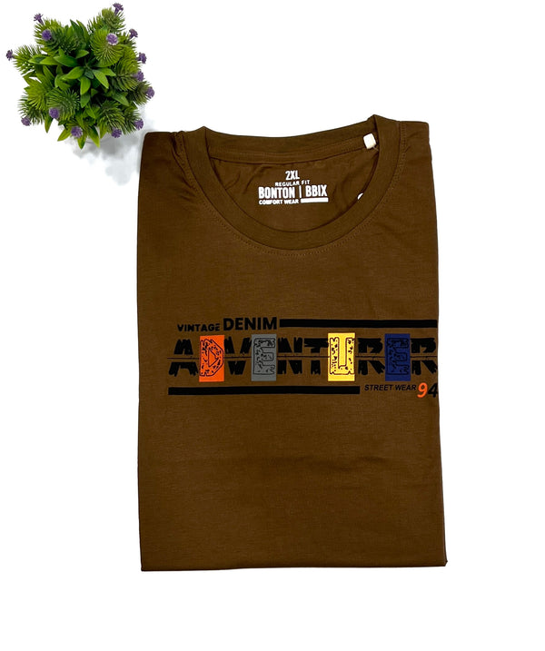 Premium Chest Print T shirt