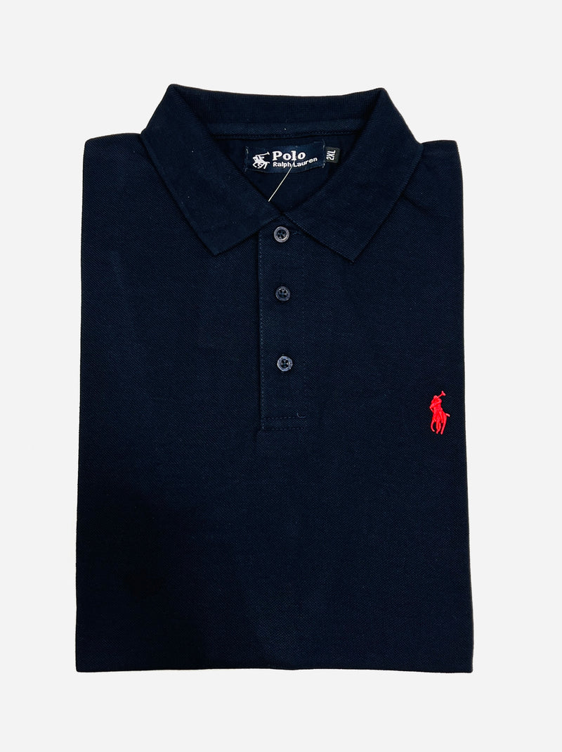 Trendy Navy Blue Big Size Polo