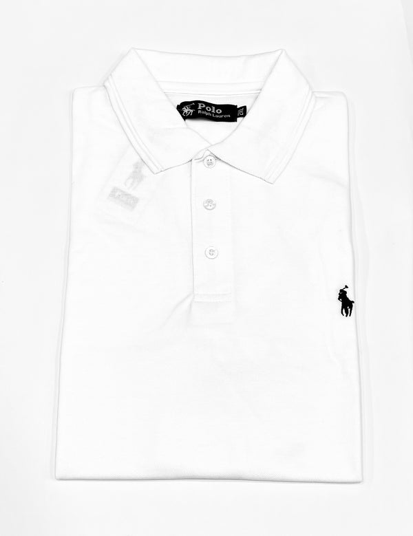 Classic White Free Size Polo T shirt